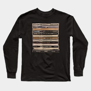 Jay Z Albums Rapper CD Vintage Long Sleeve T-Shirt